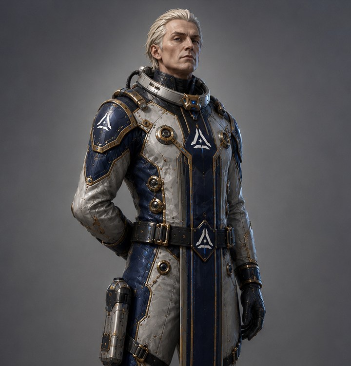 Va'Char representative in ceremonial armor