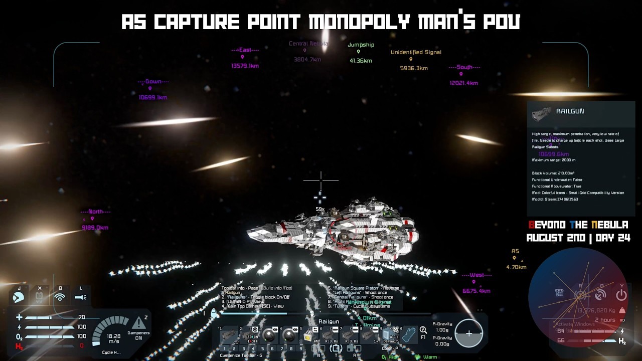 Space Engineers battle footage thumbnail for the A5 Capture Point fight